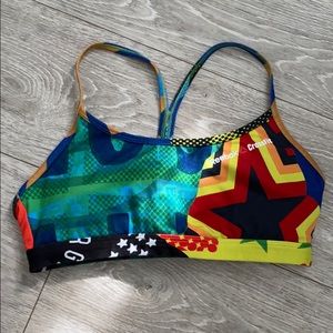 Reebok CrossFit front rack bra Sz medium